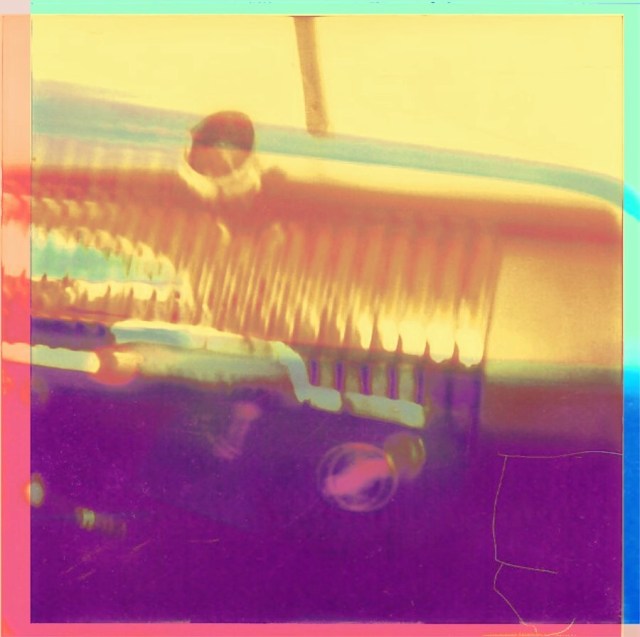 This is a digital alteration of a polaroid picture I took when I was 6. The original was purposely out of focus.