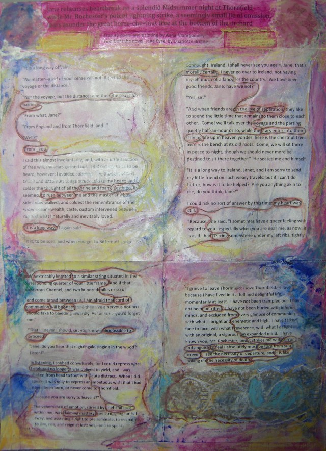 Anna Montgomery, Erasure Poem