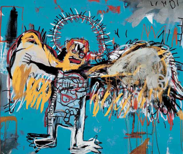 Fallen Angel by Jean-Michel Basquiat, 1981