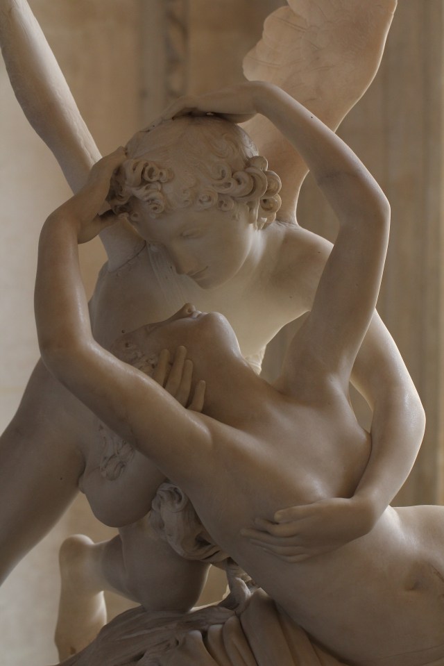Psyche Revived by Eros' Kiss by Antonio Canova